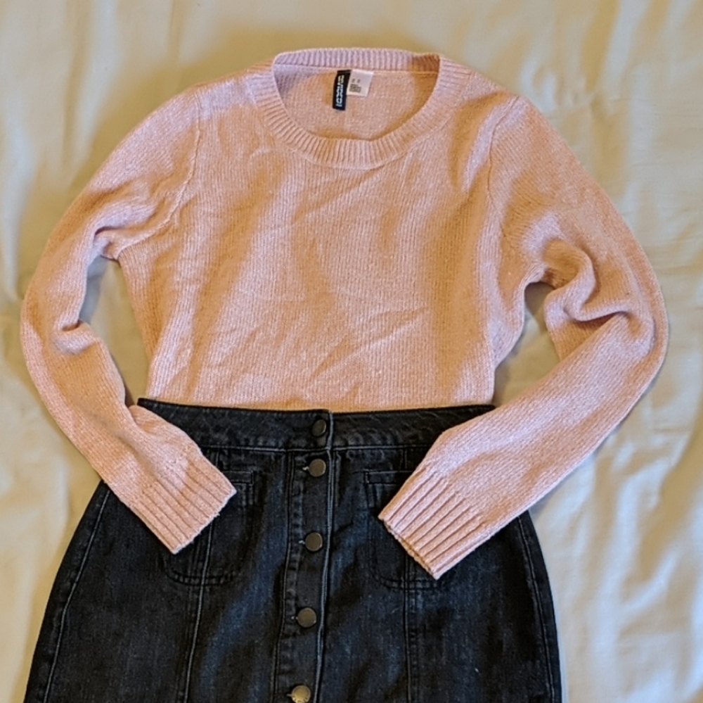 Pink Knit Sweater